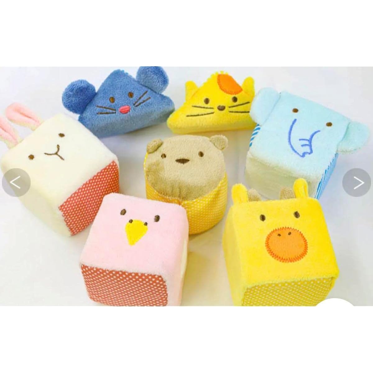 Fluffy Animal Blocks, Baby Toys, Gifts, Building Blocks