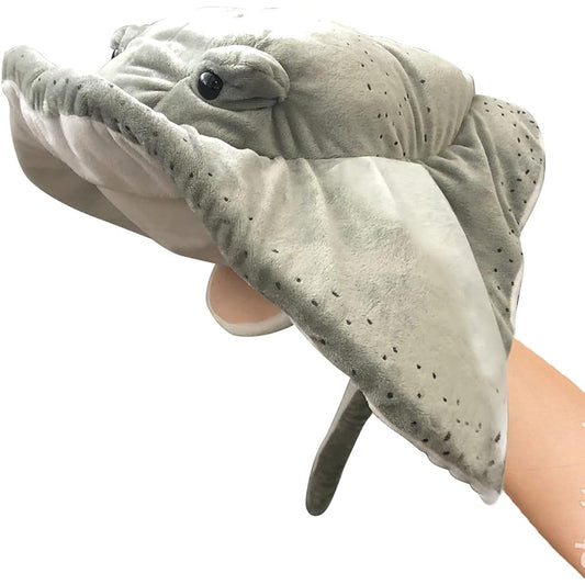 ArtCreativity Southern Stingray Puppet, 1 Piece Animal Hand Puppet, Soft Stuffed Toy, Fun Learning Tool, Bedroom Playroom Nursery Decoration, Underwater Party Decoration, Cute Photography Prop