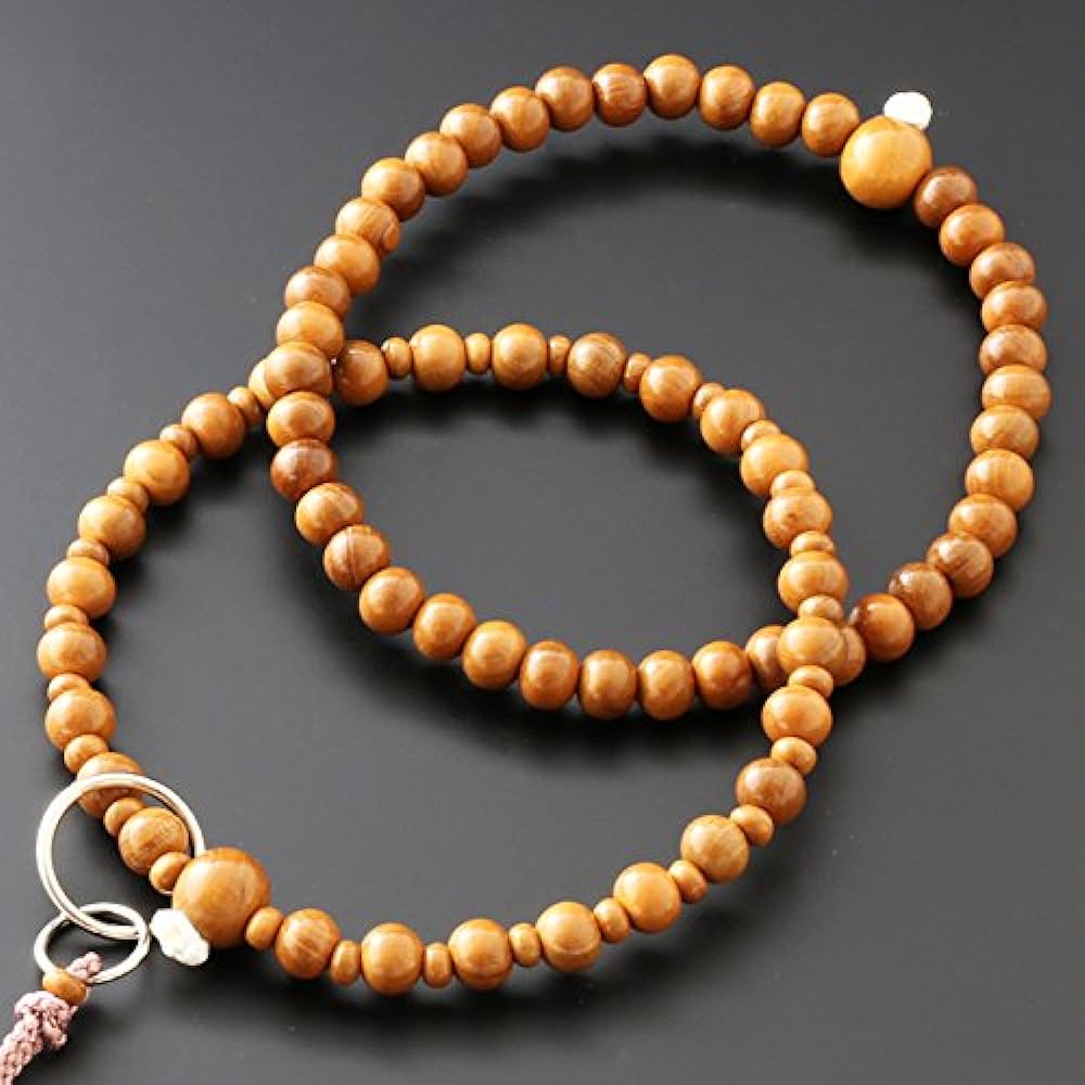 Kyoto Buddhist Altar Hayashi Prayer Beads Jodo Sect Sebai (For Women) Official Ceremony [Bead Bag Set] SW-016 Kyoto Prayer Beads