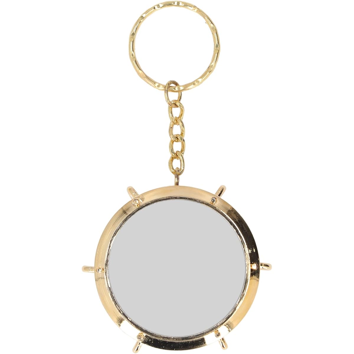 Tyenaza Snare Drum Keychain, Brass Musical Instrument Pendant, Snare Drum Link Chain, Bag Decoration, Birthday Gift, Tabletop Interactive Toy