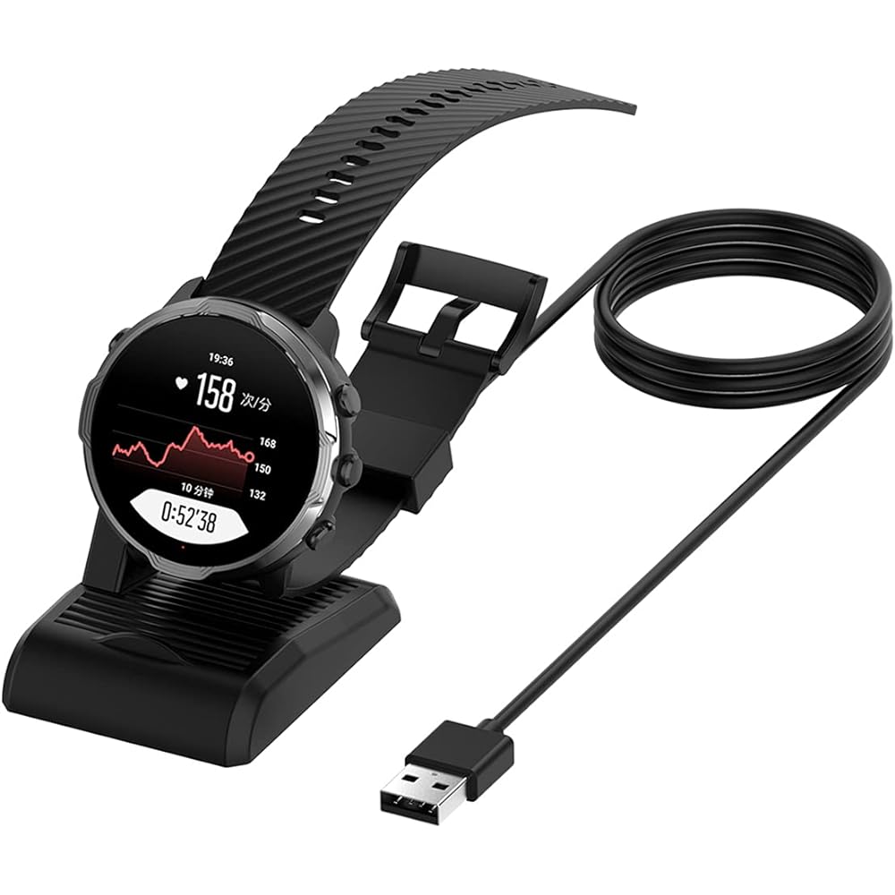 SHEAWA SUUNTO7 Charger Charging Stand Holder Charging Cradle USB Charging Rapid Compatible with SUUNTO 7
