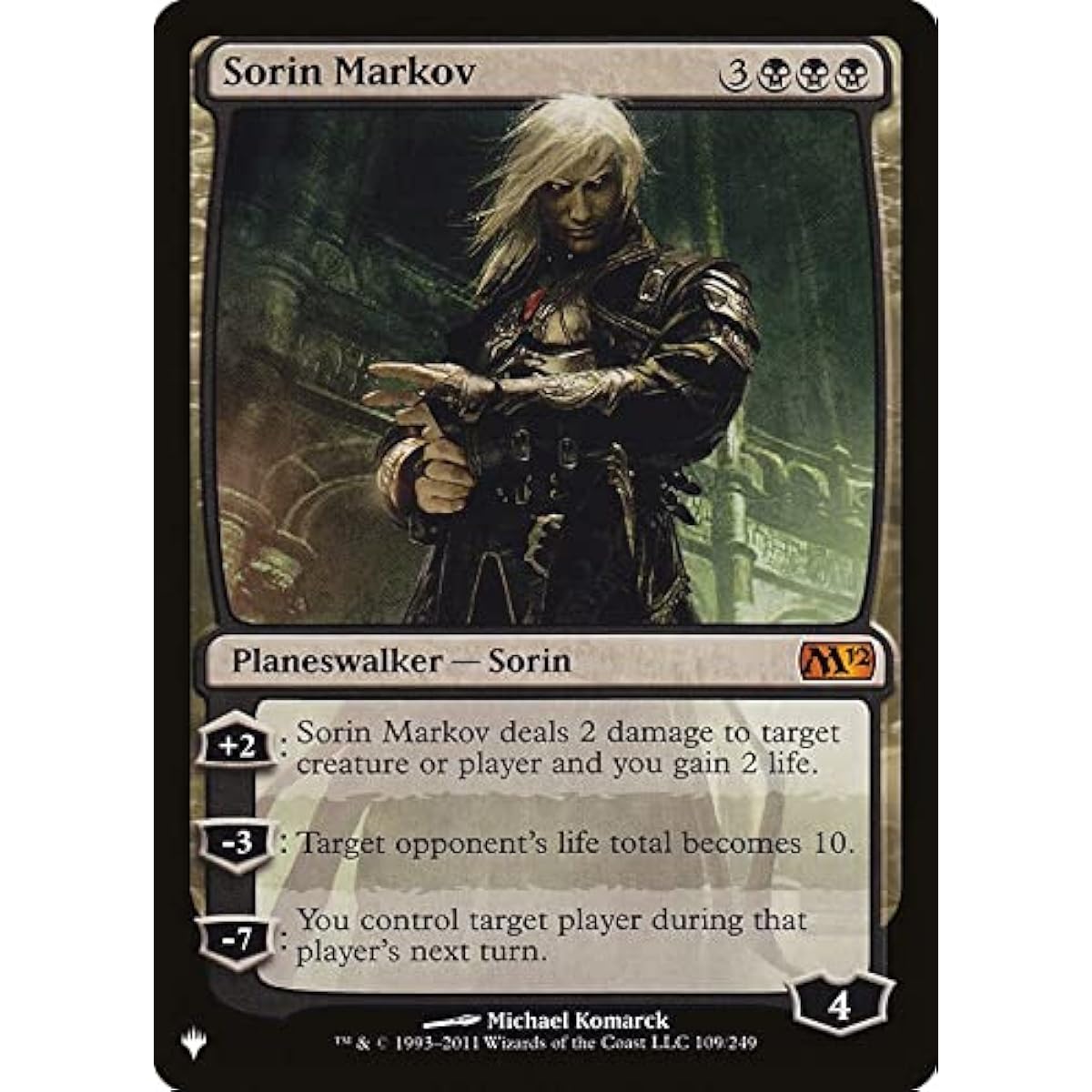 Magic: The Gathering - Sorin Markov - The List