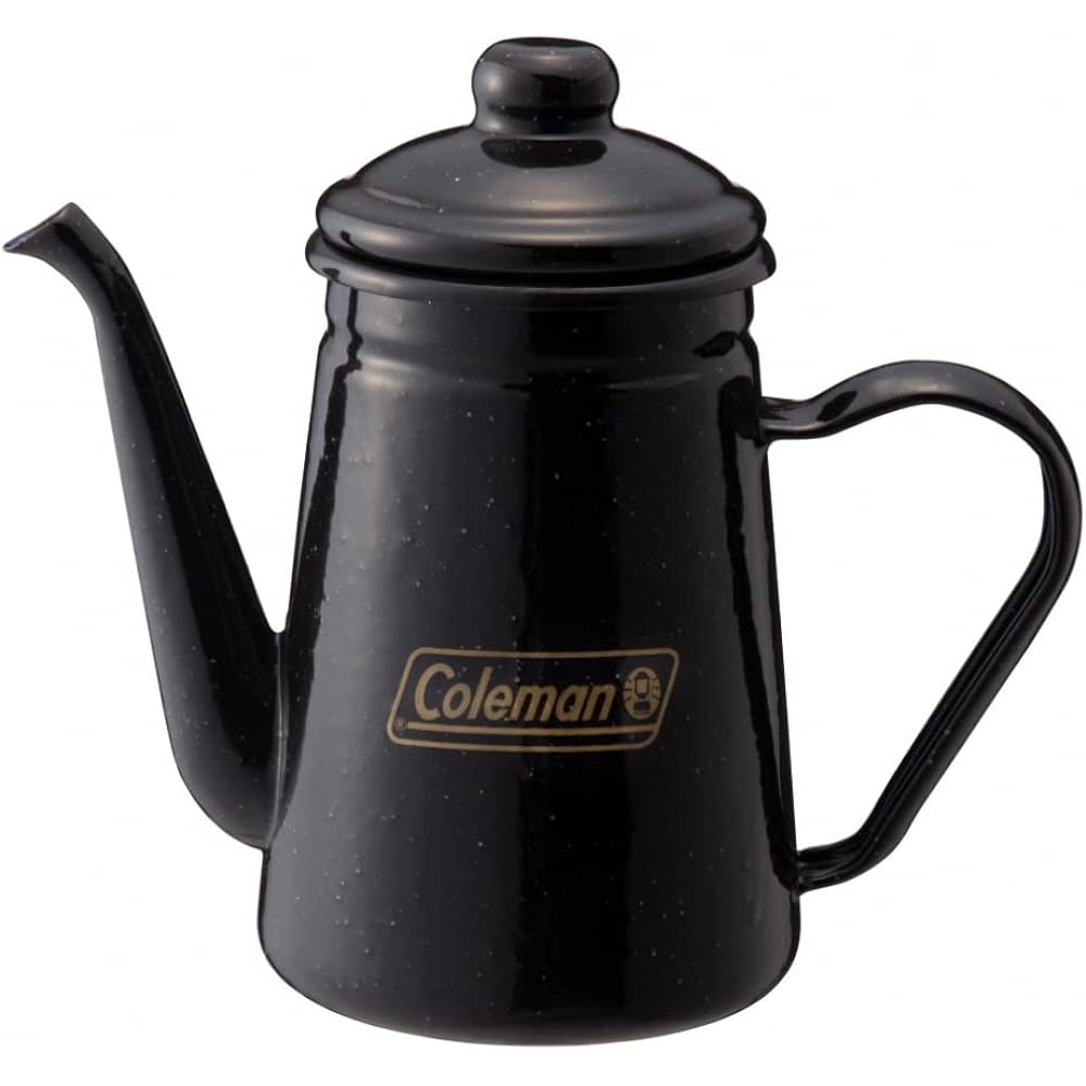Coleman Camp Cooking Enamel Coffee Pot (Black) 2022 Model 2000039150