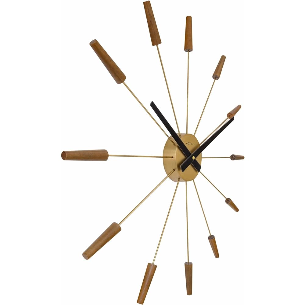 NEXTIME PLUG INN Wall Clock 2610BR Quiet Large Office Living Celebration Gift Diameter 58cm