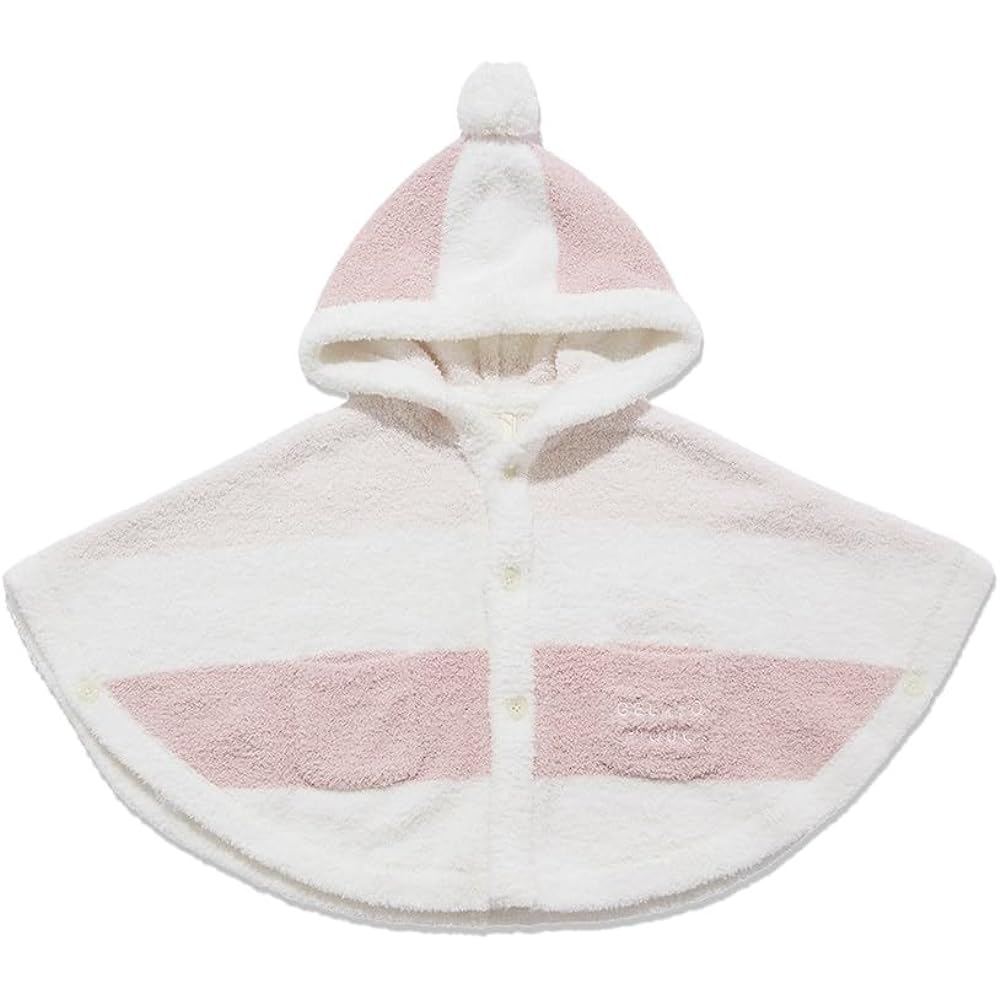 [Gelato Pique] BABY Baby Moco 3 Border Poncho PBNT234402
