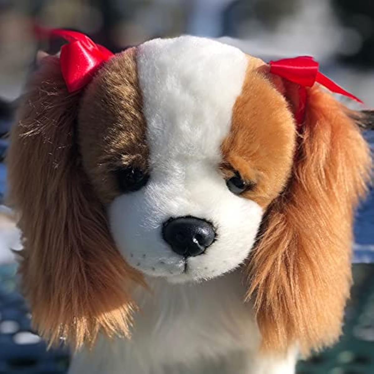 Auswella Plush Puppy Cavalier King Charles Spaniel Stuffed Toy