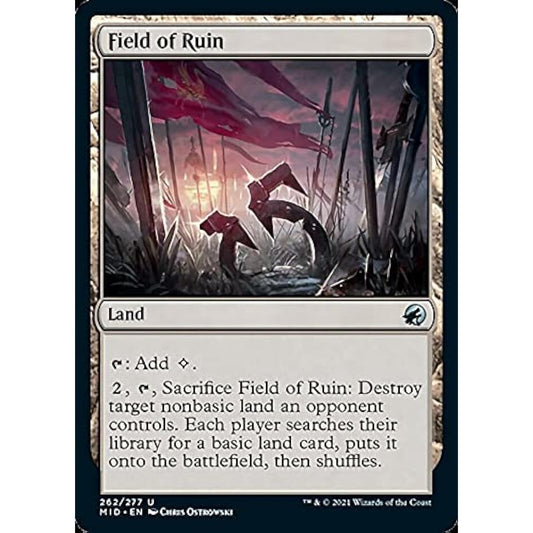 Magic the Gathering - Field of Ruin (262) - Innistrad: Midnight Hunt