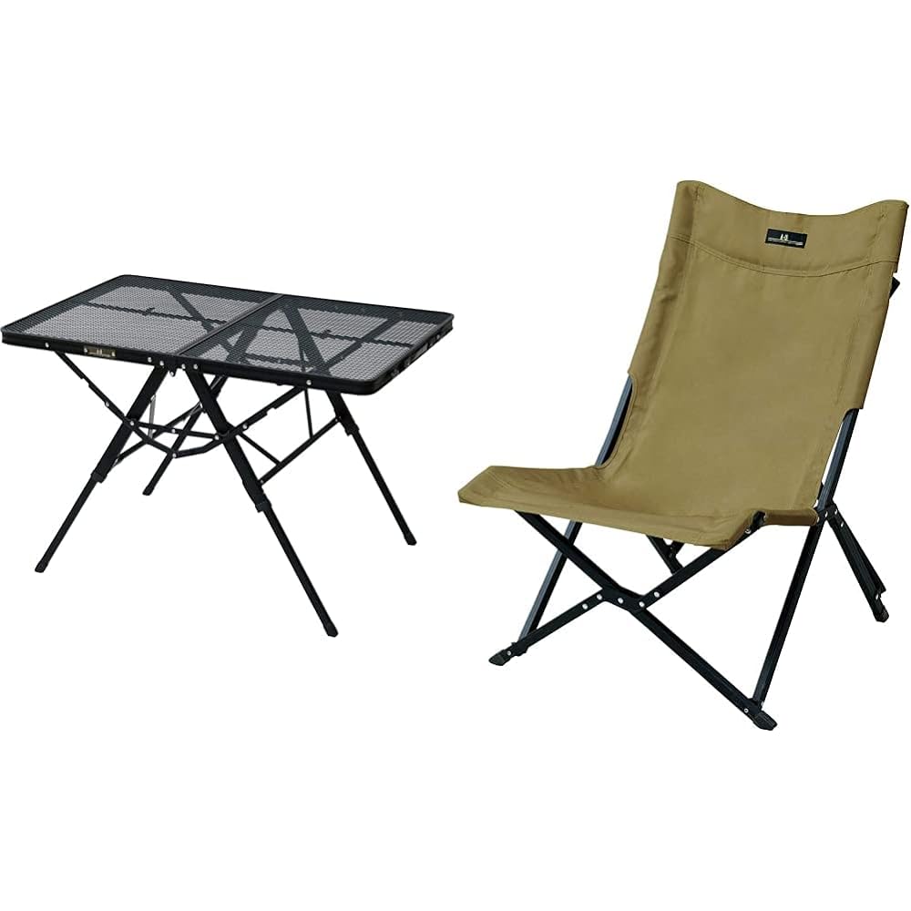 ogawa outdoor camping table 3 high and low table