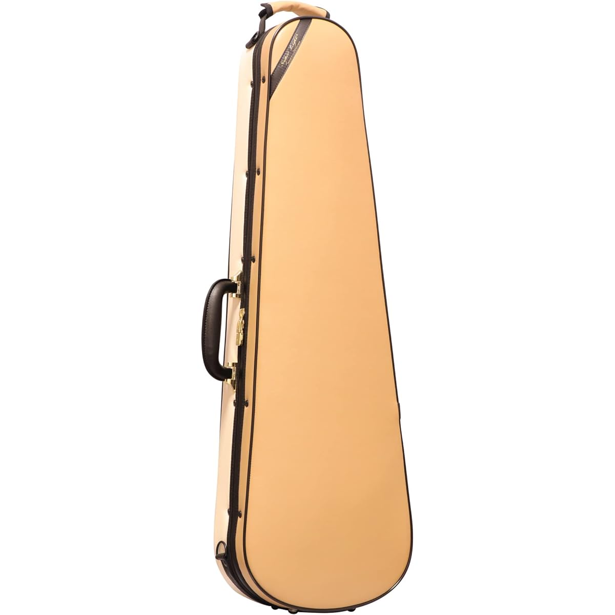 Super Light Shaped Violin Case (Triangular Type) "Elegance 2 Tone" Beige