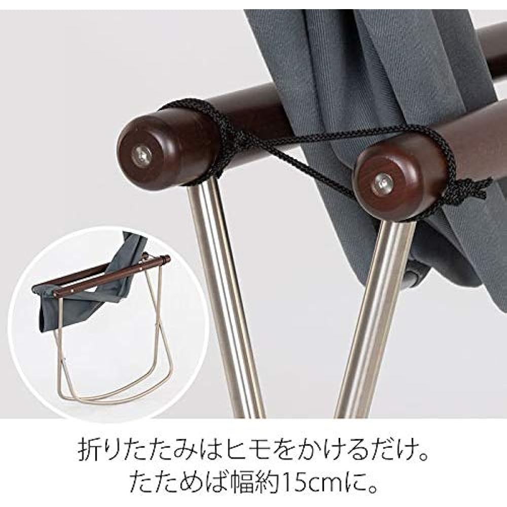 Knee Chair X Replacement Seat Gray [Made in Japan] NY-144