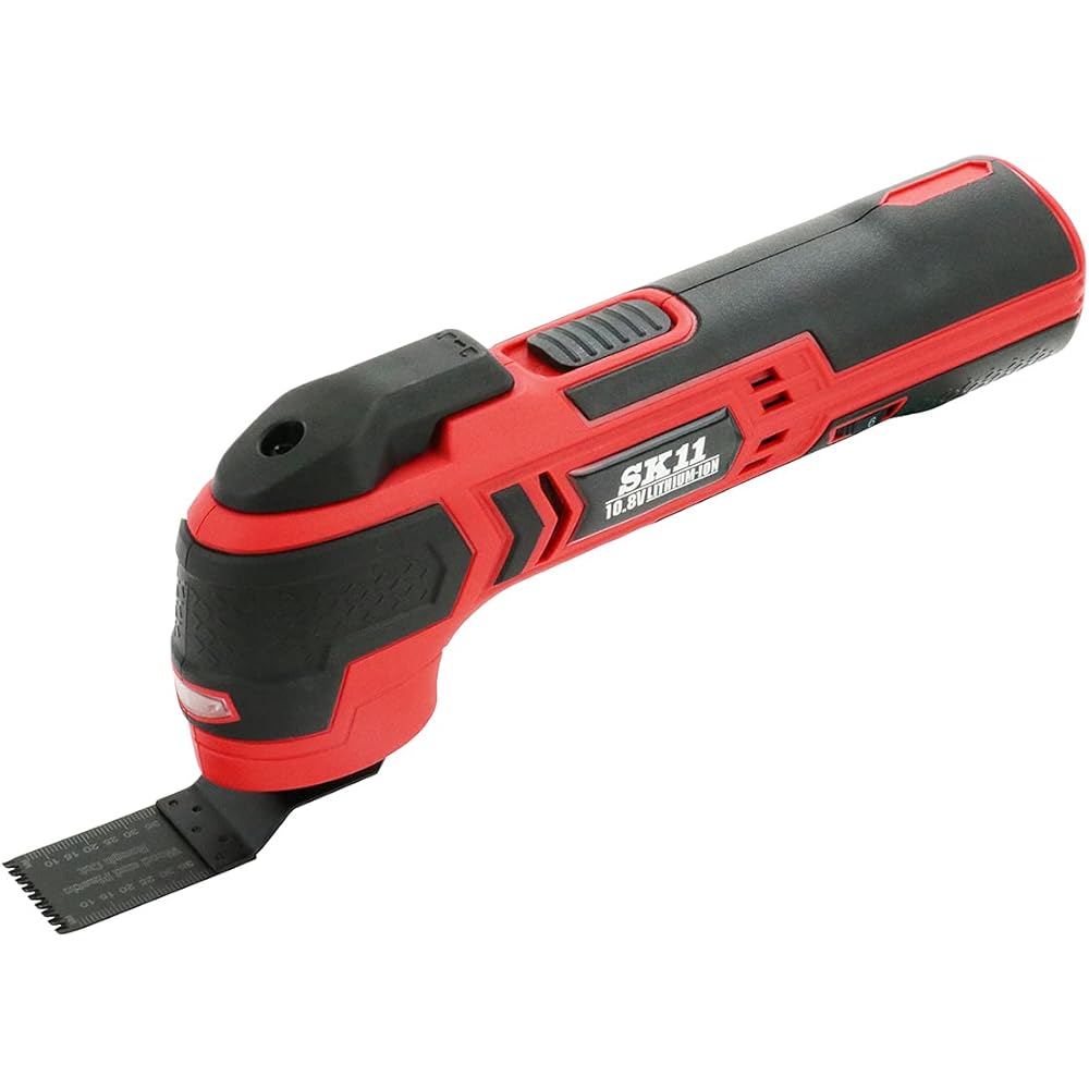 SK11 10.8V multi-tool body, 7 accessories included, battery and rechargeable battery sold separately SMT-108V-15RLN