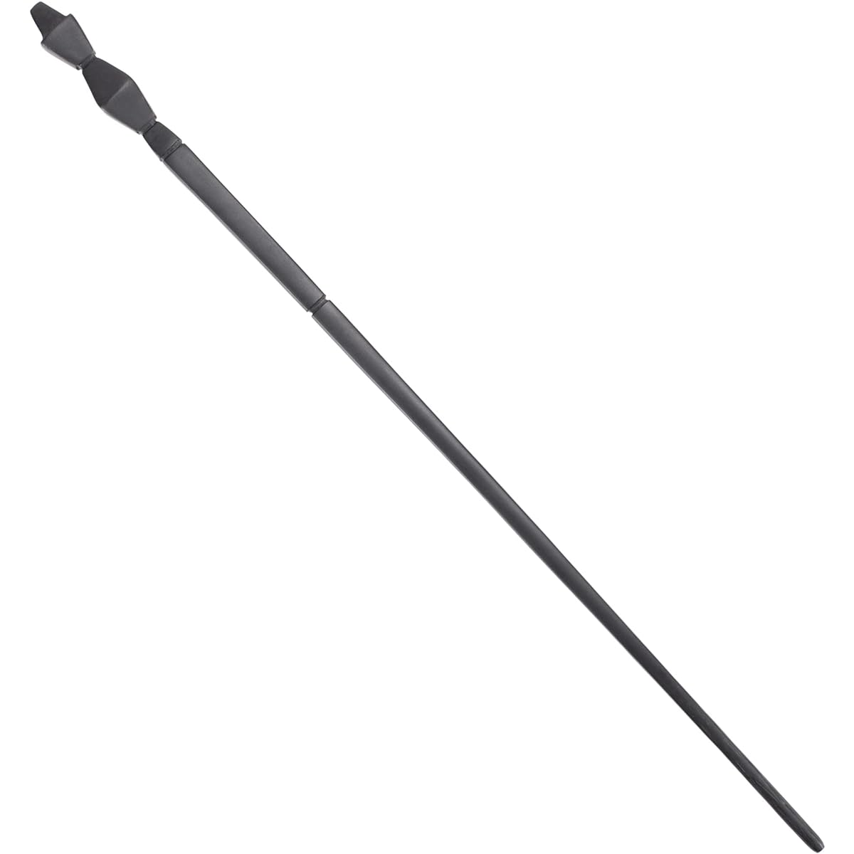 Cottage Garden Dark Wizard Black 13.75" Resin Collectible Witch Wizard Cosplay Magic Wand