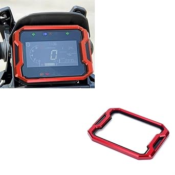 Motorcycle Instrument Frame Motorcycle Meter Frame Screen Protector Cover Instrument Protection Honda ADV350 ADV 350 2022 2023 (Blue) (Color : 3)