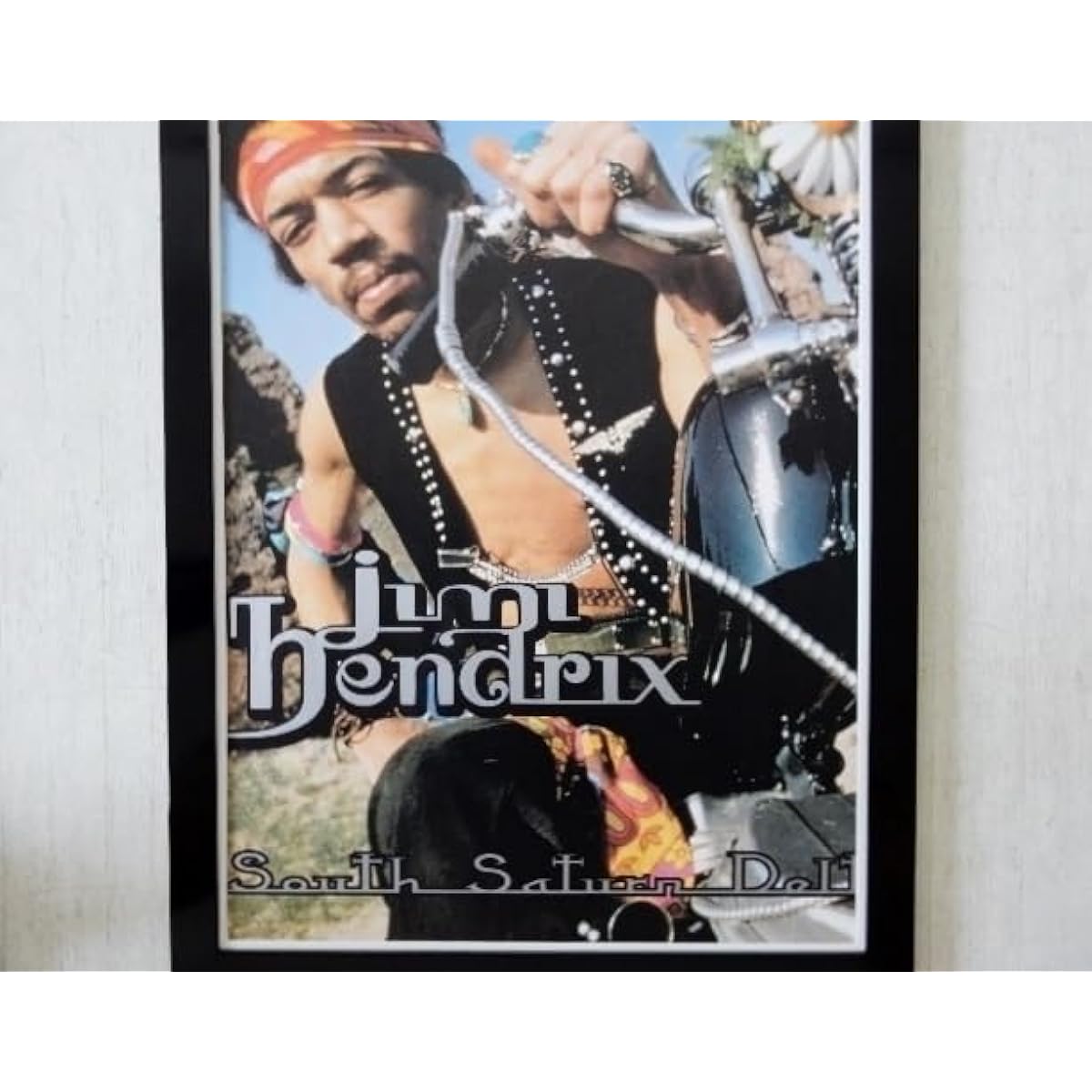 Jimi Hendrix/Original Promotional US Poster/South Saturn Delta//Jimi Hendrix/Vintage Rock/Guitar/Display