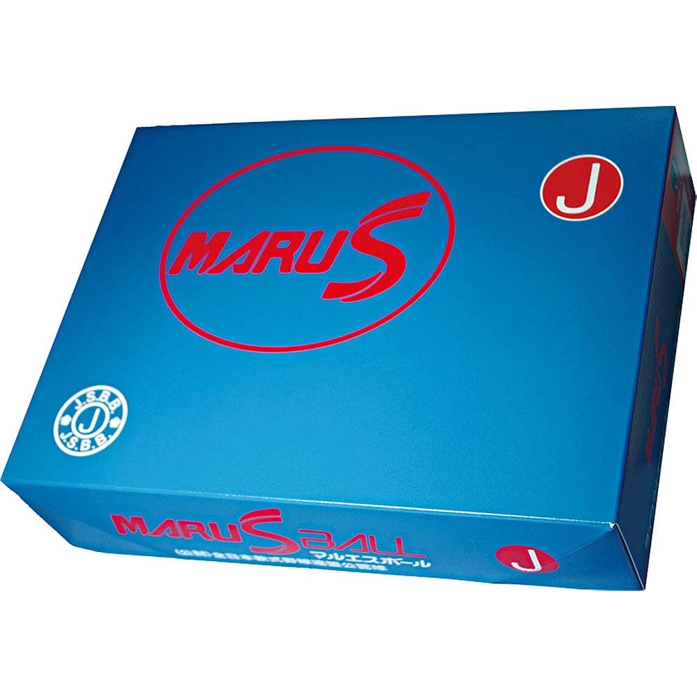 DAIWA MARUESU Youth Baseball Soft Ball Officially Licensed Ball No. J (For Elementary School Students) 1 Dozen 15910S White