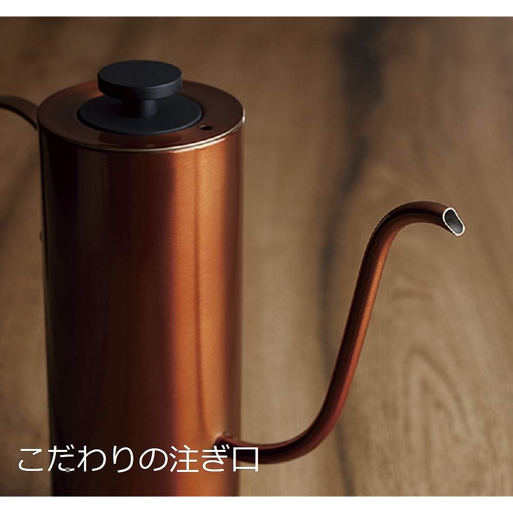 APIX Electric Cafe Kettle with Temperature Adjustment Function 0.4L Black Metallic FSKK-0929 BM