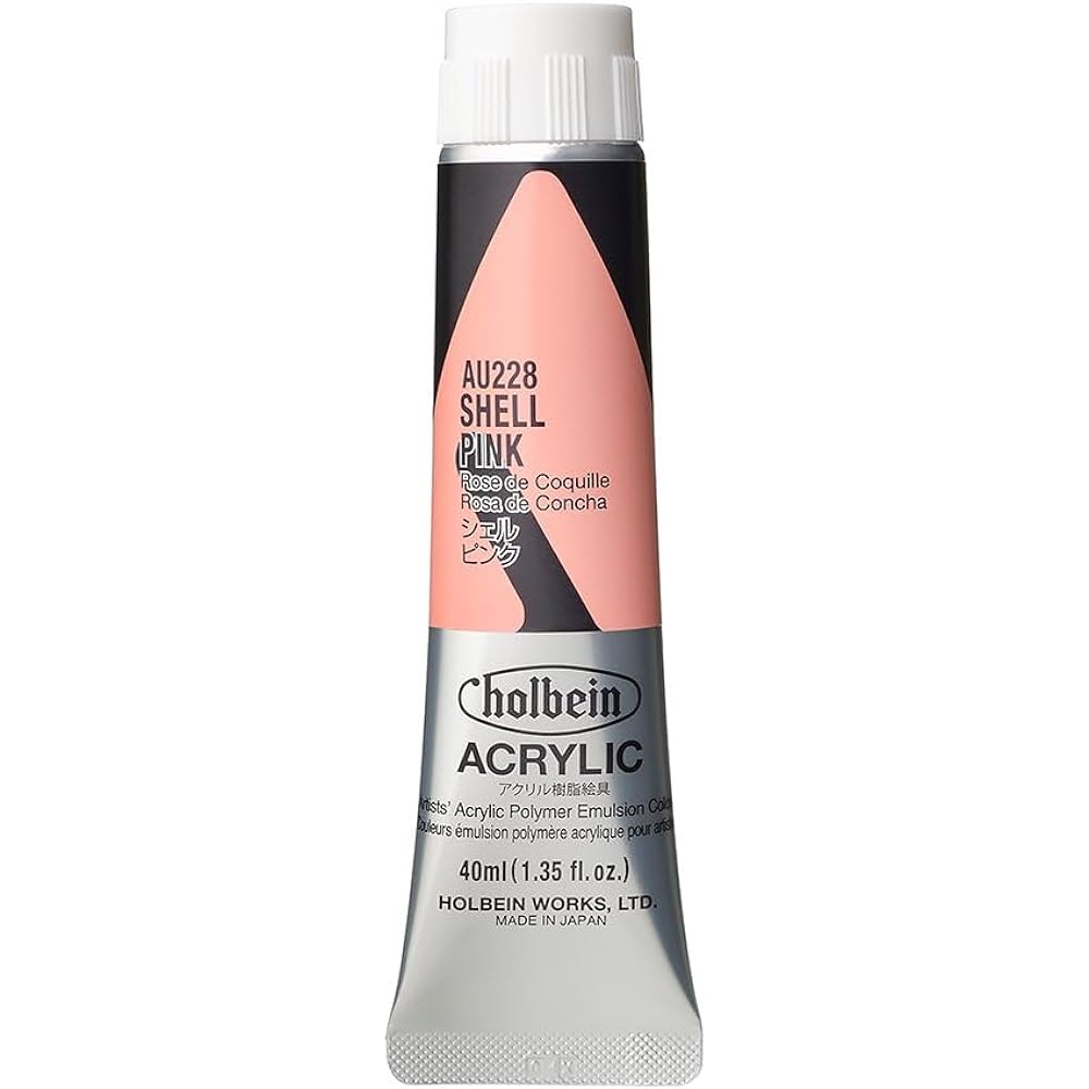 Holbein Acrylic Color [Heavy Body] AU822 330ml Cadmium Red 16822