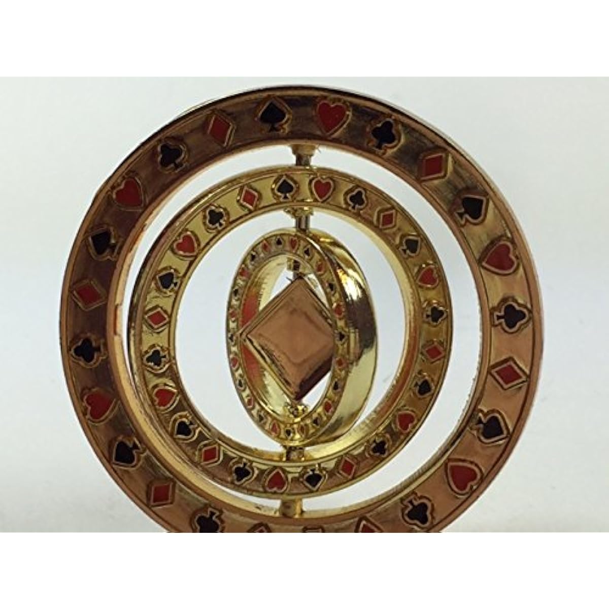 Triple Spinner (with diamond in the center) Poker weight