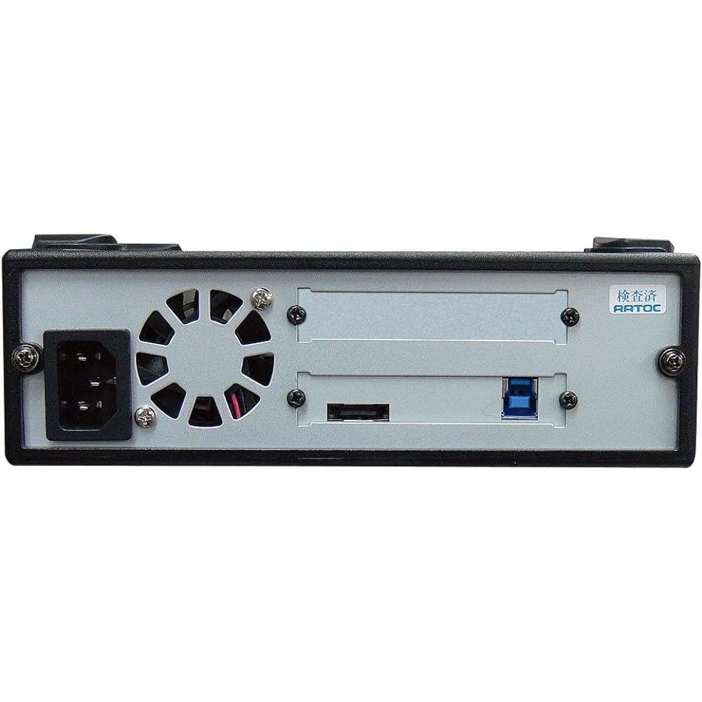 Ratock System USB3.0/eSATA 5 inch drive case RS-EC5-EU3ZA Black