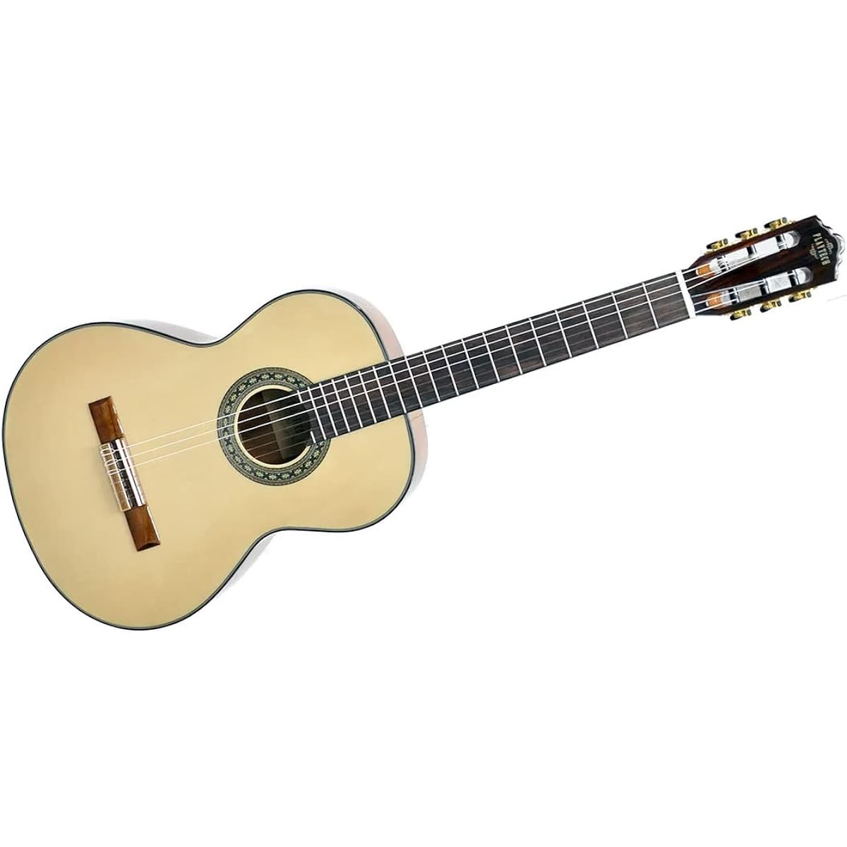 PLAYTECH Classical Guitar Natural Color Mahogany Back and Sides