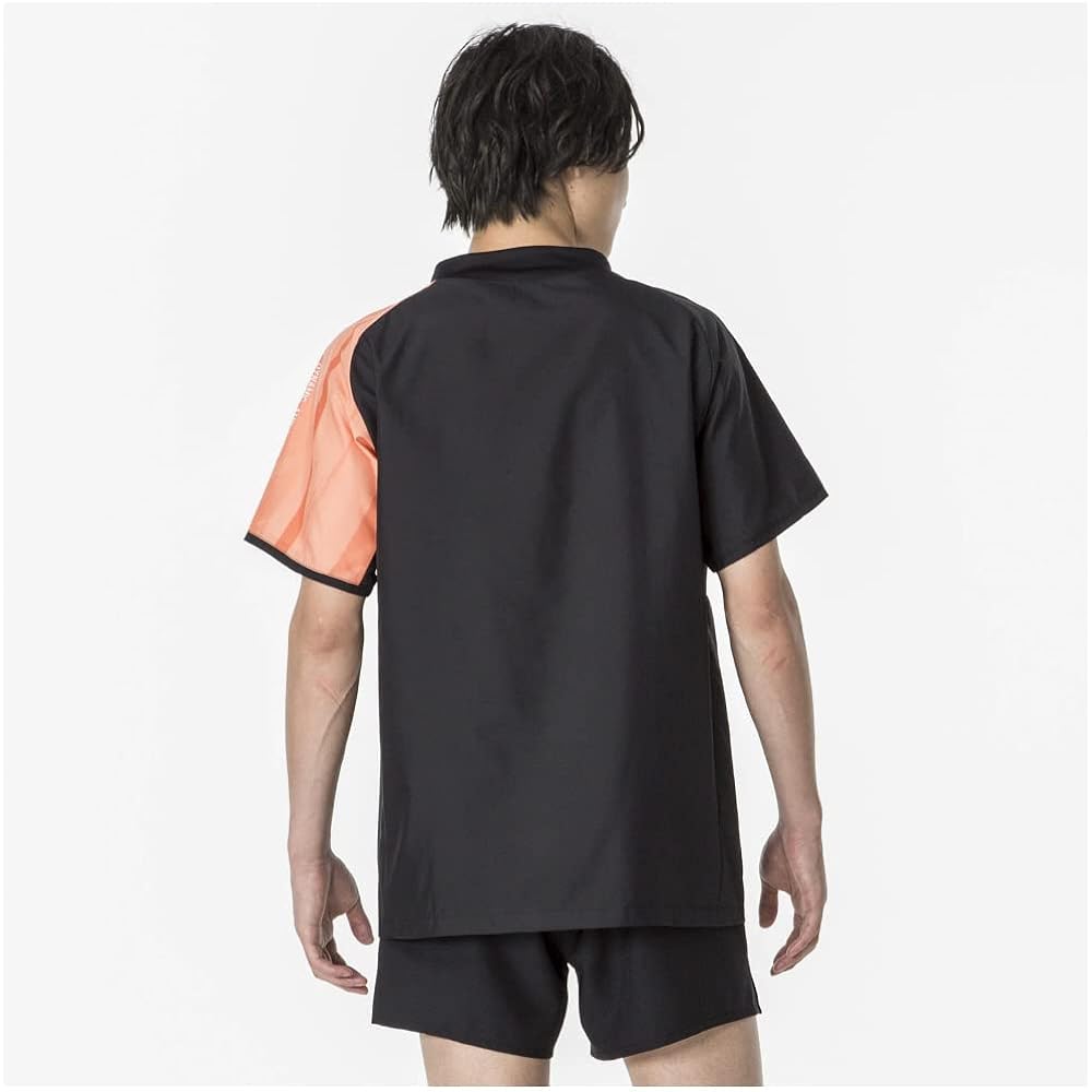 [Mizuno] Volleyball Wear N-XT Windbreaker Jacket Short Sleeve V2MEA000