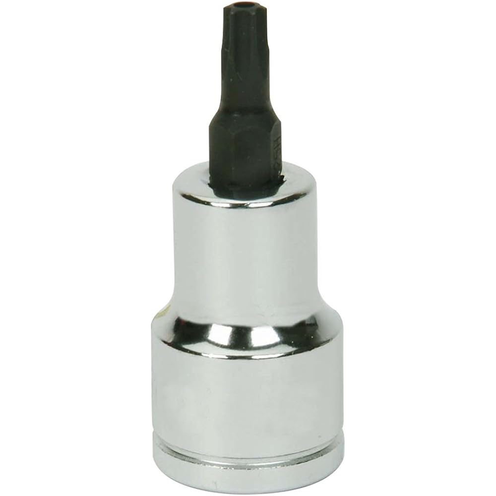 3/8" DR TAMPER RES TORX BIT SOCKET SET 7 PCS (31912) 3/8" Drive Tamper-Proof Torx Bit Socket Set 7 Pieces JHW31912