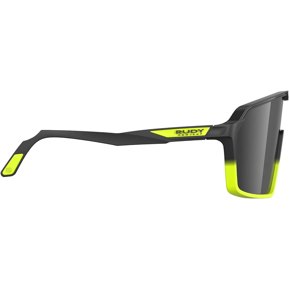 RUDYPROJECT Sports Sunglasses BLACK FADE YELLOW F.M.-SMOKE SPINSHIELD SP721006-0010