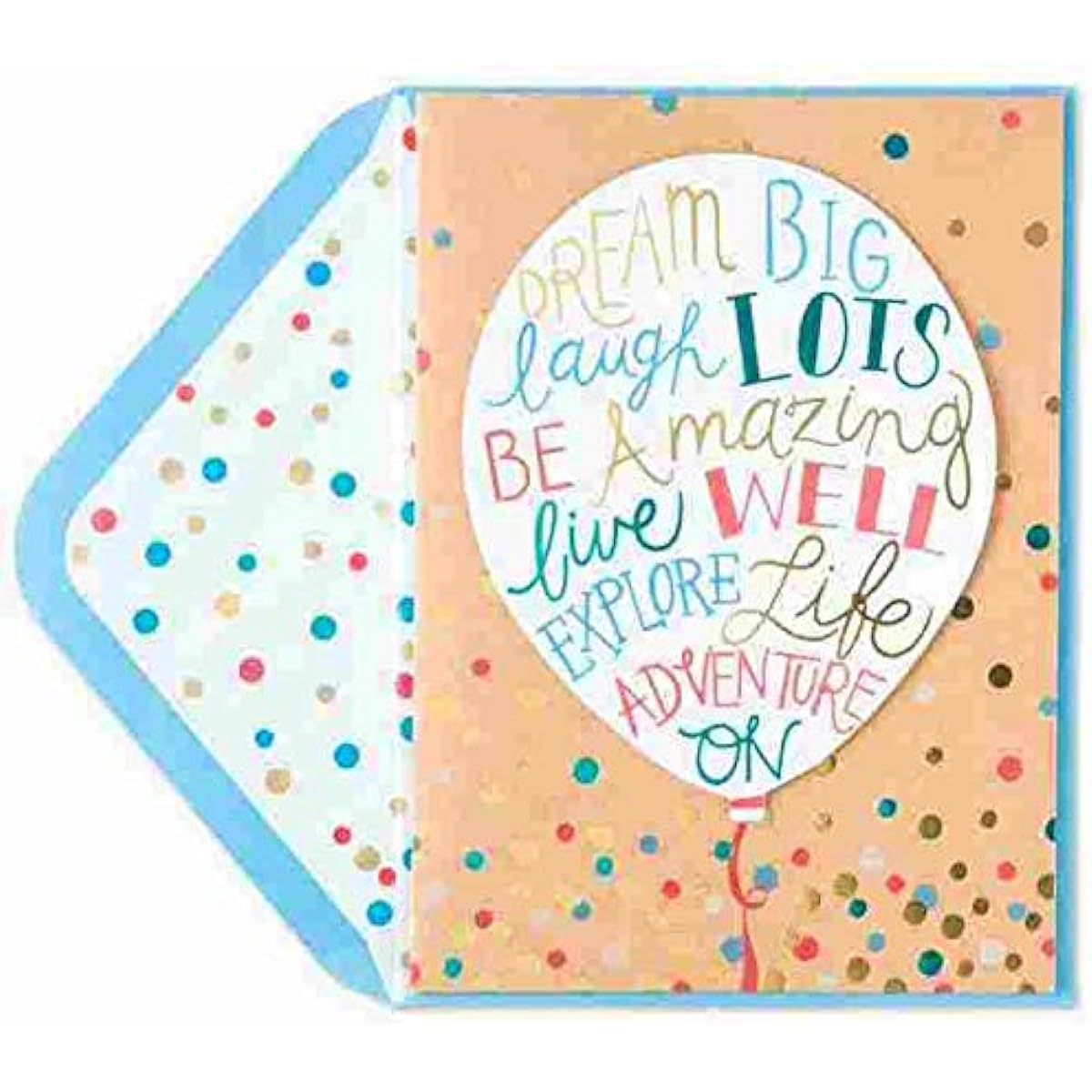 Papyrus Birthday Balloon Birthday Card