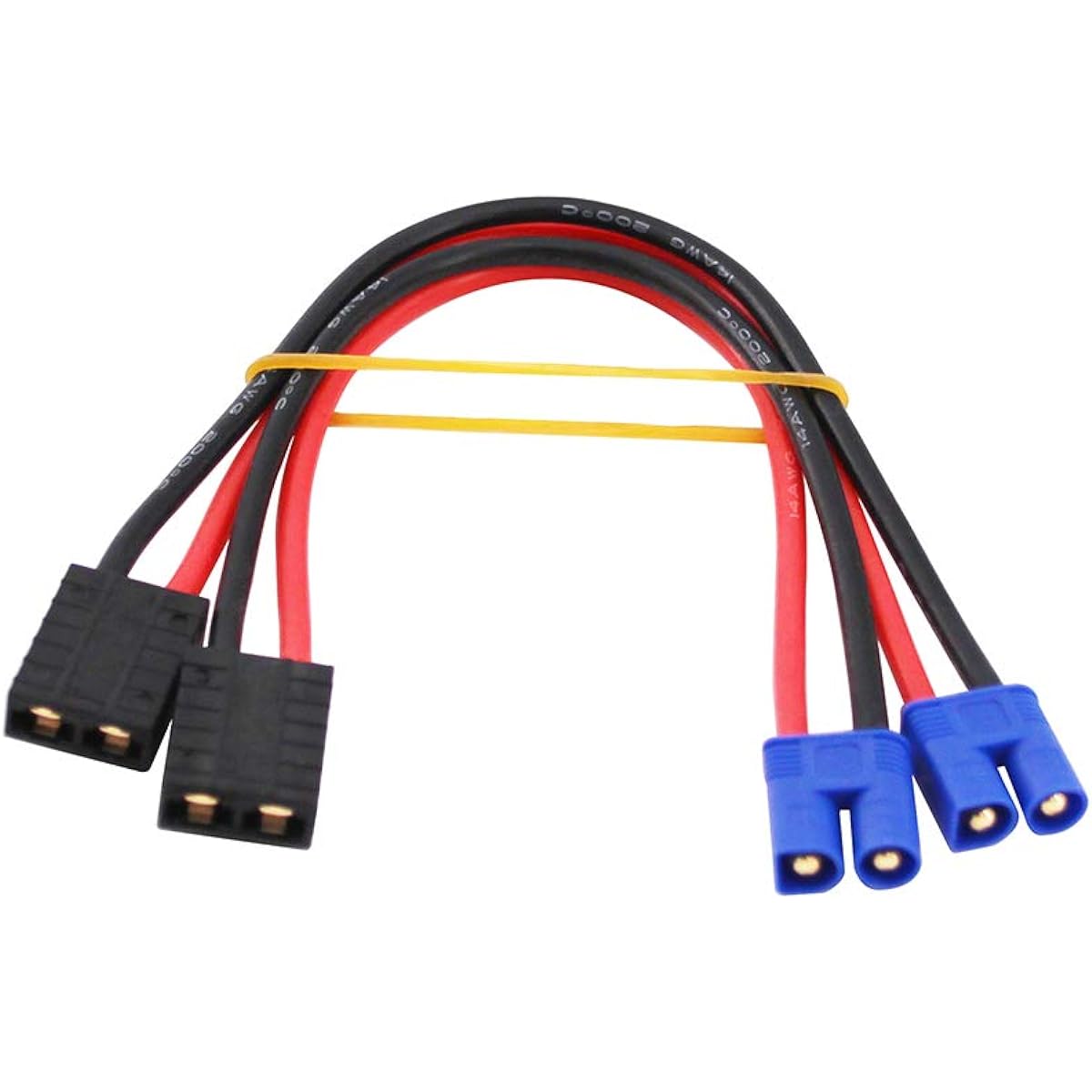 BDHI Traxxas Female to EC3 EC-3 Male Charging Adapter TLR LiPo TRX TRA2970 TRA2972(B129-2) 2pcs