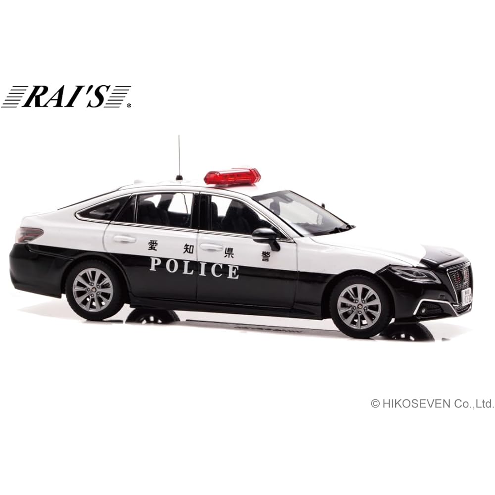 RAI'S 1/43 Toyota Crown (ARS220) 2022 Aichi Prefectural Police Expressway Traffic Police Force Vehicle (632) Completed Product