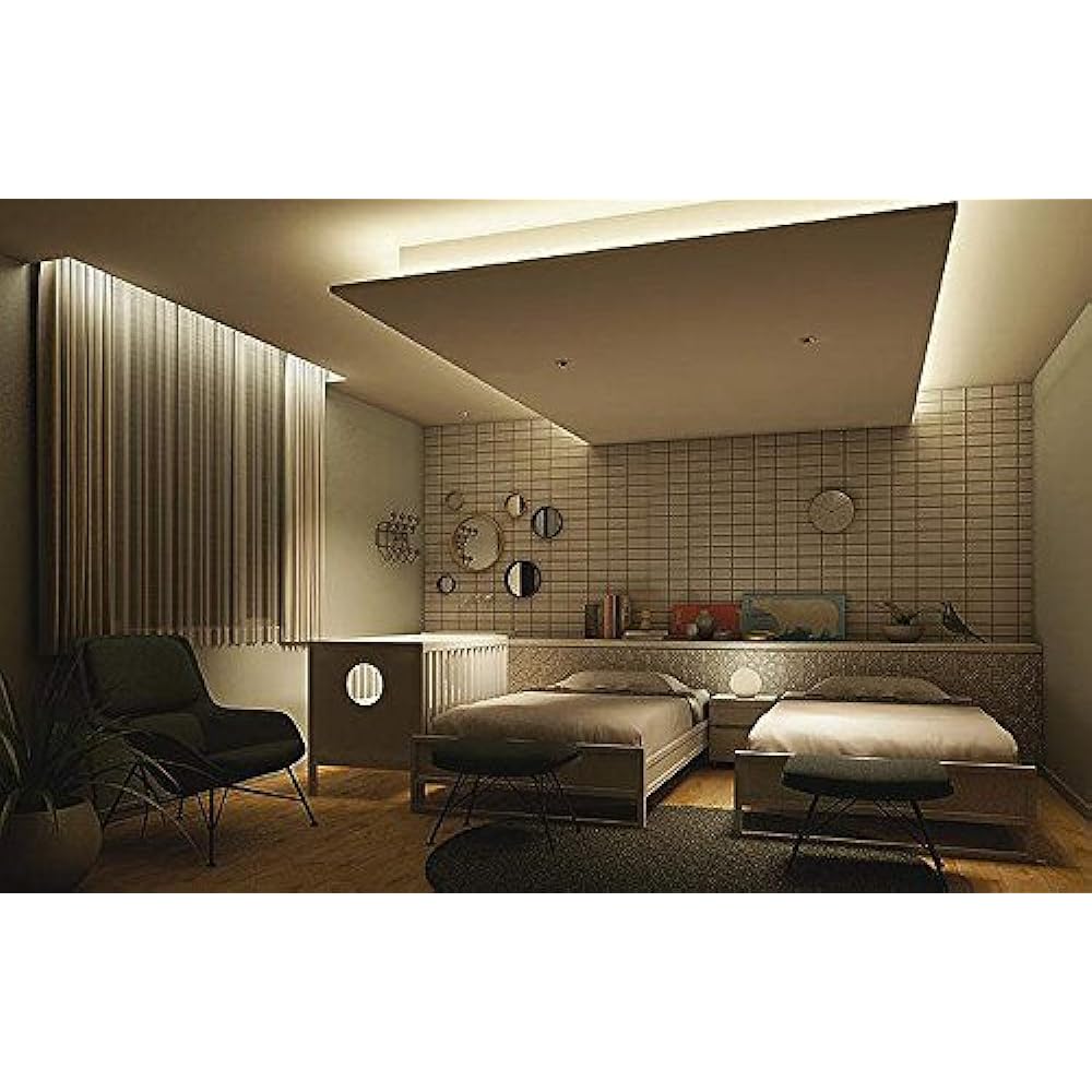 DAIKO Dimmer Remote Control Electrical Work Required White DP-37643