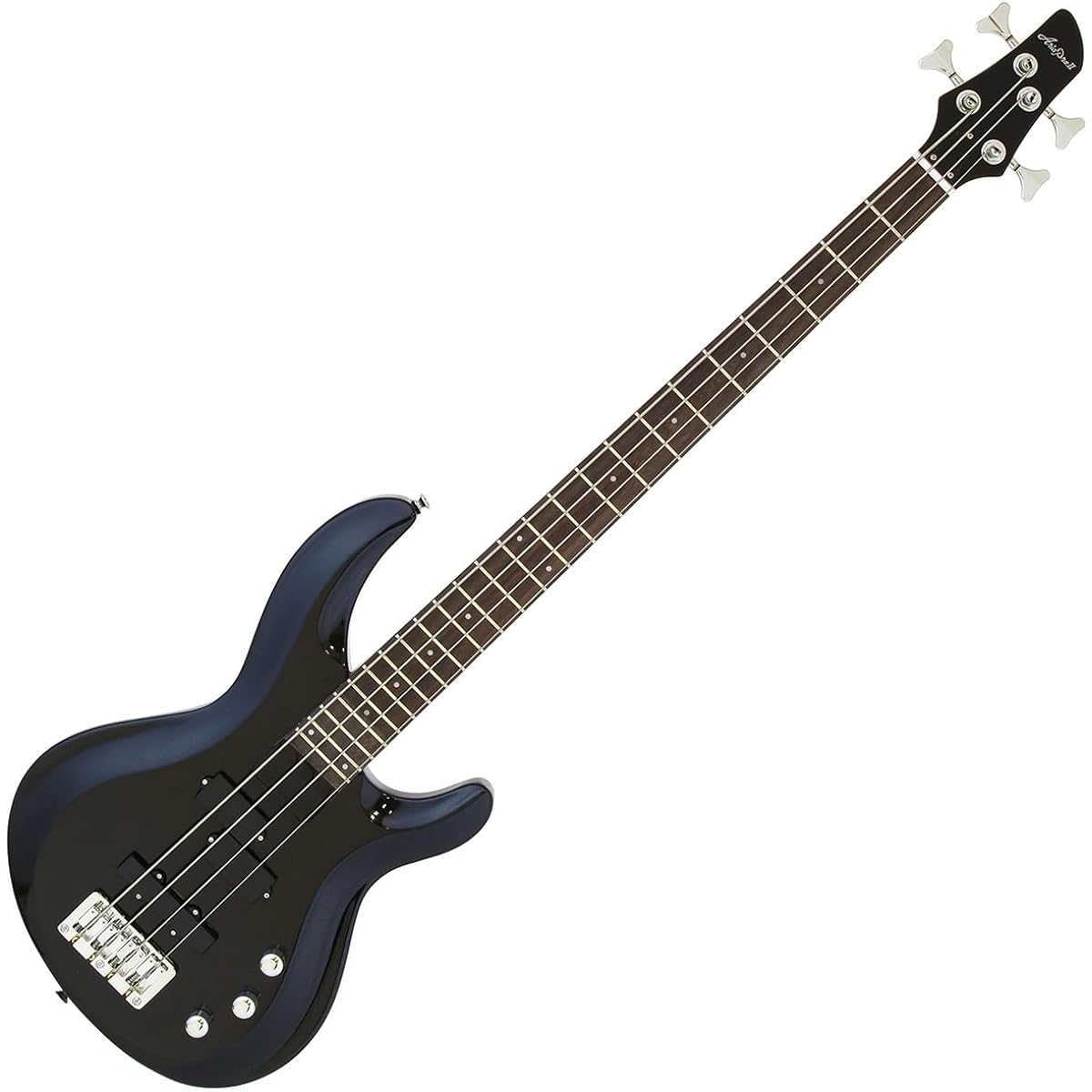 AriaProII IGB-STD MBK 12-piece bass beginner set [with mini amp] PJ type AriaPro II