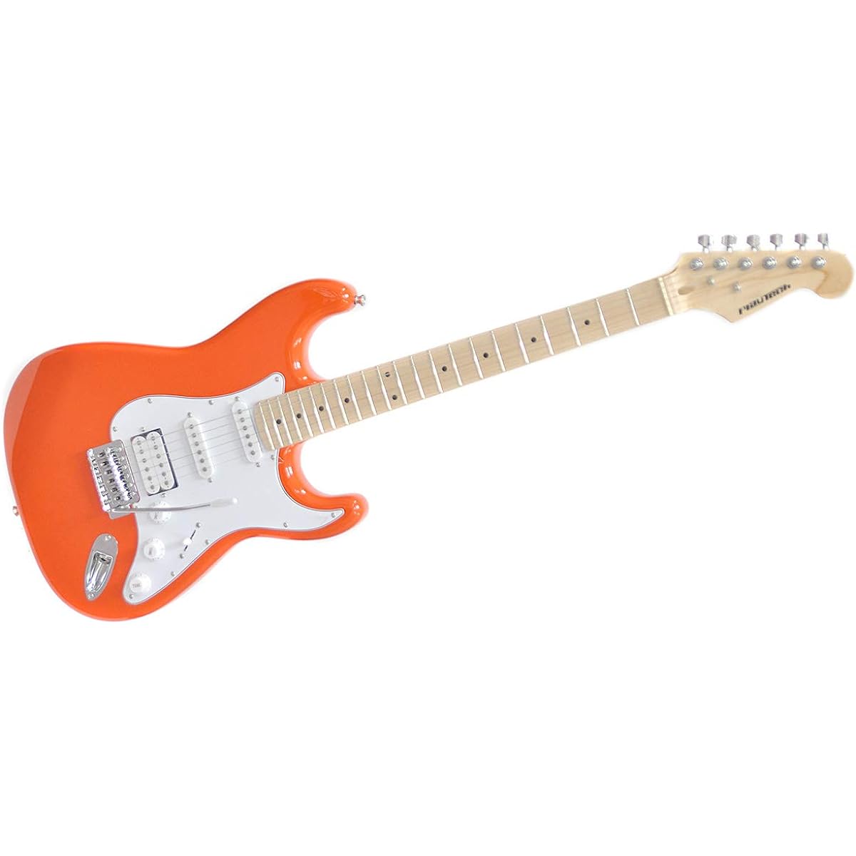 PLAYTECH Electric Guitar ST250SSH Maple Orange