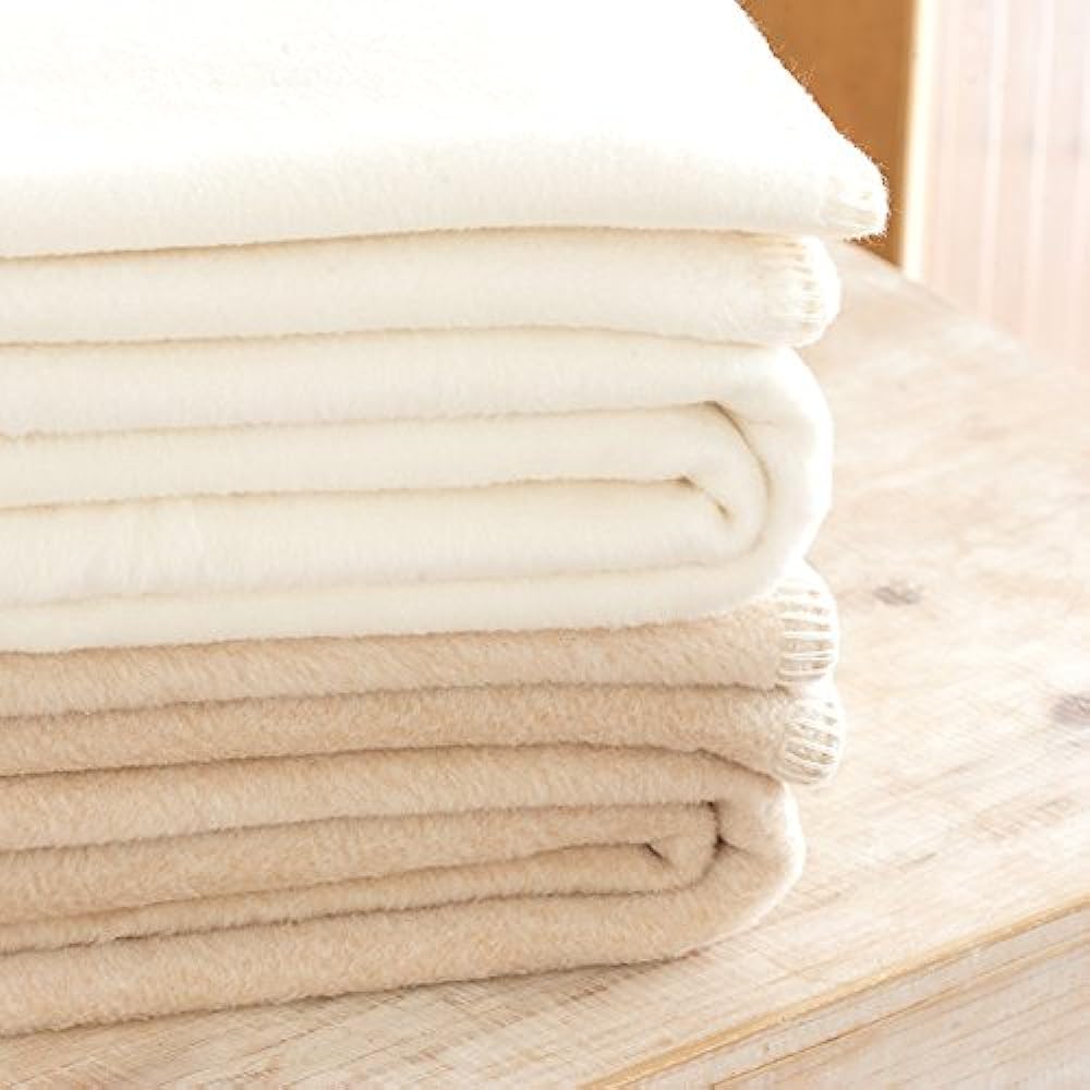 Made in Earth Organic Cotton Cotton Blanket Single (Kinari)
