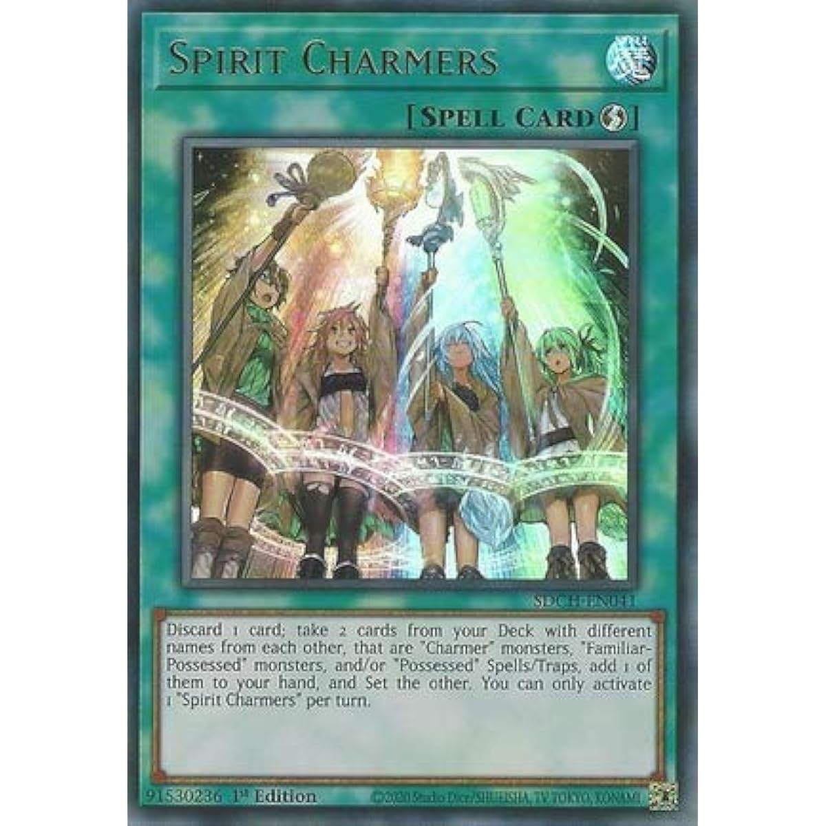 Spirit Charmers - SDCH-EN041 - Ultra Rare - 1st Edition