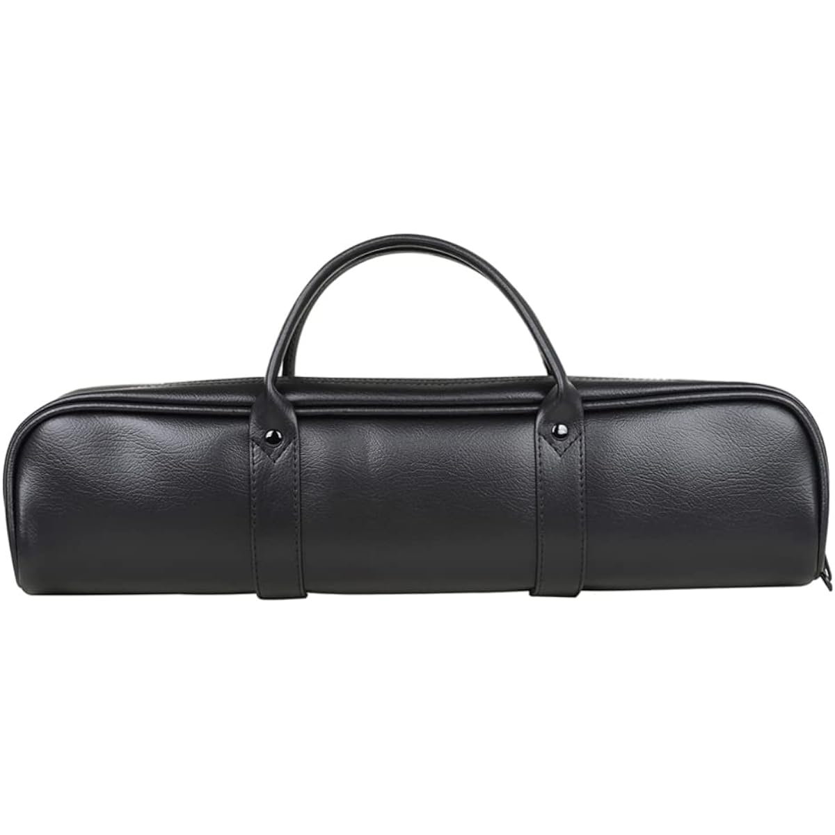 ARTIBETTER Leather Flute Storage Bag Leather Flute Clarinet Storage Bag Soprano Saxophone Case Flute Storage Case for Outdoor Use
