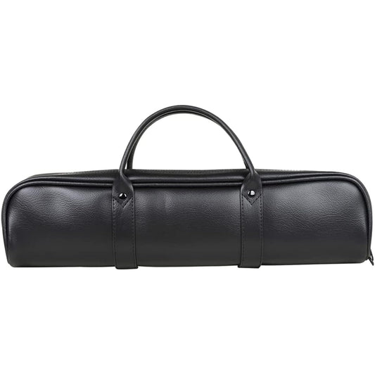 ARTIBETTER Leather Flute Storage Bag Leather Flute Clarinet Storage Bag Soprano Saxophone Case Flute Storage Case for Outdoor Use