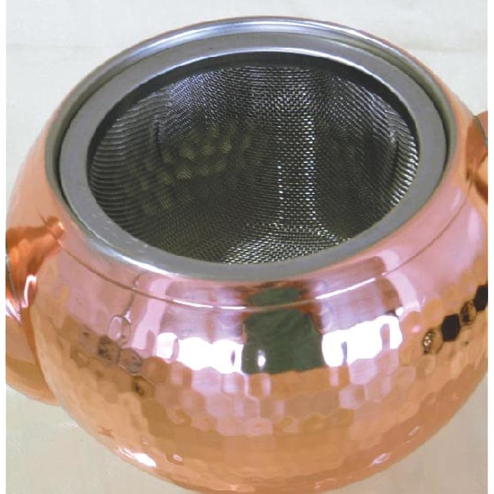 Yamashita Crafts Copper Tea Utensil Teapot with Tea Strainer 121100025