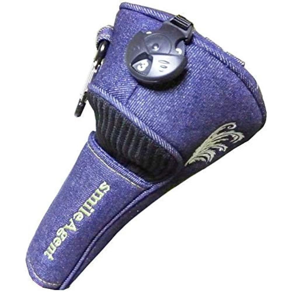 Golf head cover denim for fairway wood magnetic nb