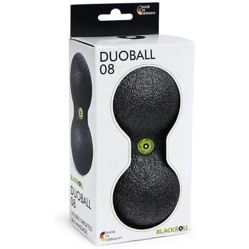 Black Roll Stretch Ball DUO BALL Made in Germany (Genuine Japanese Product)