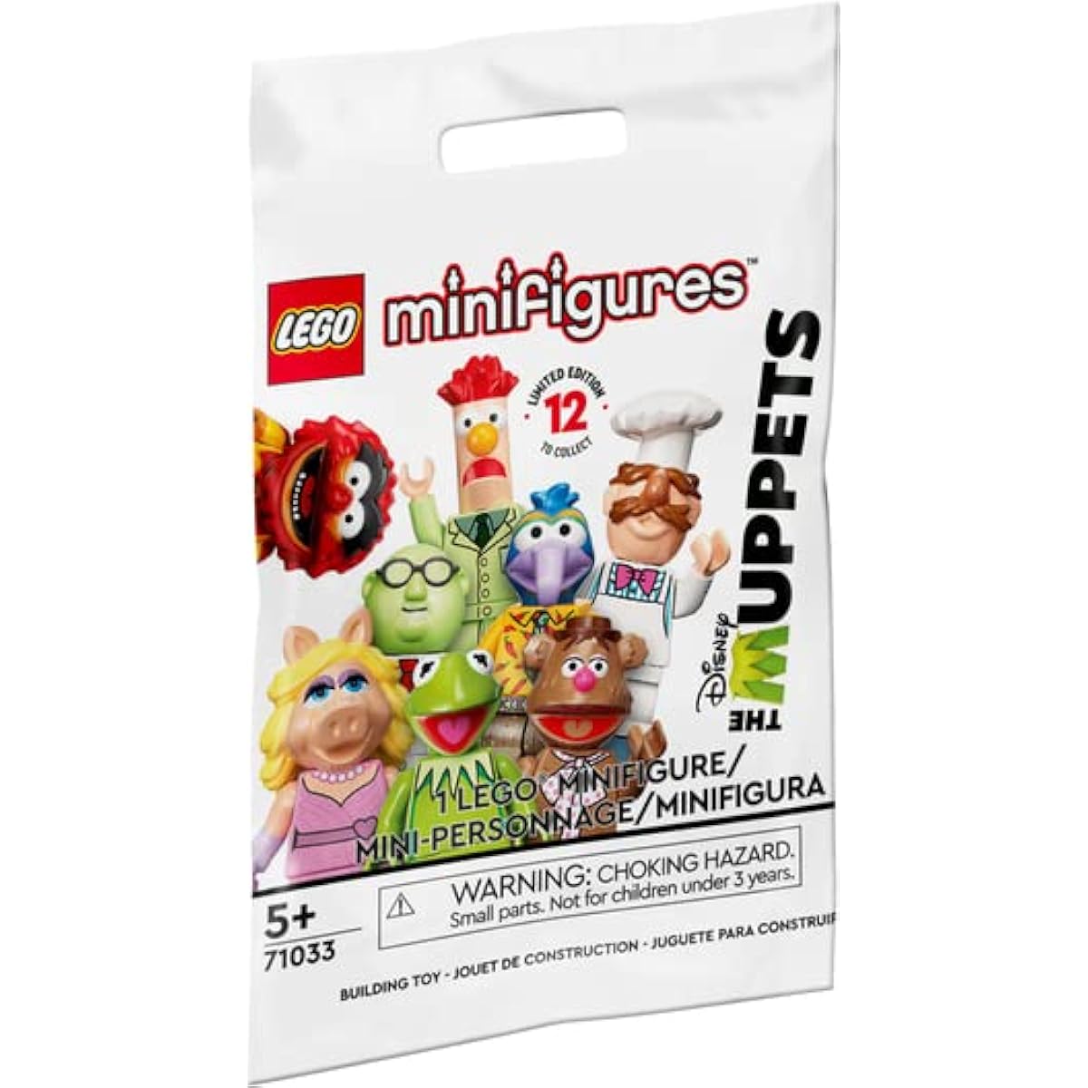 LEGO Minifigure Muppets Series: Statler Minifig with Additional Purple Cape (71033)