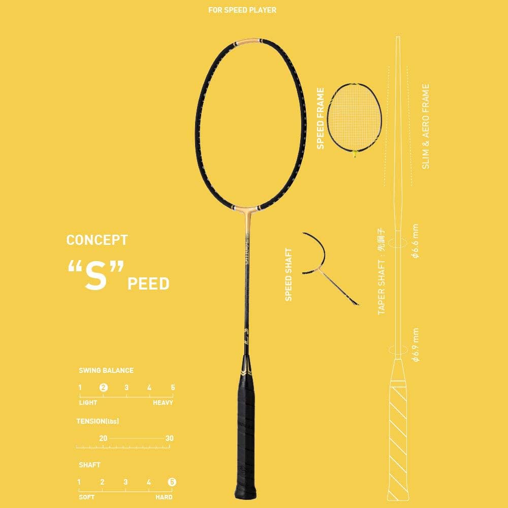 Badminton racket Resmo S7 3U5