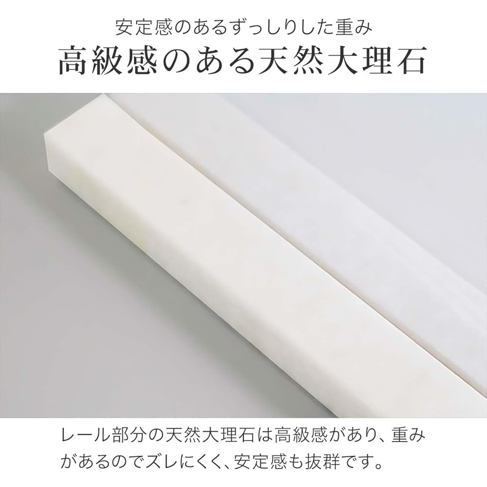 ottostyle.jp Water splash prevention plate Water splash prevention acrylic stand Marble [Frost] Freestanding water splash prevention stand with a width of 90cm to prevent sink water from splashing Open kitchen Counter kitchen Island kitchen Sink Water st