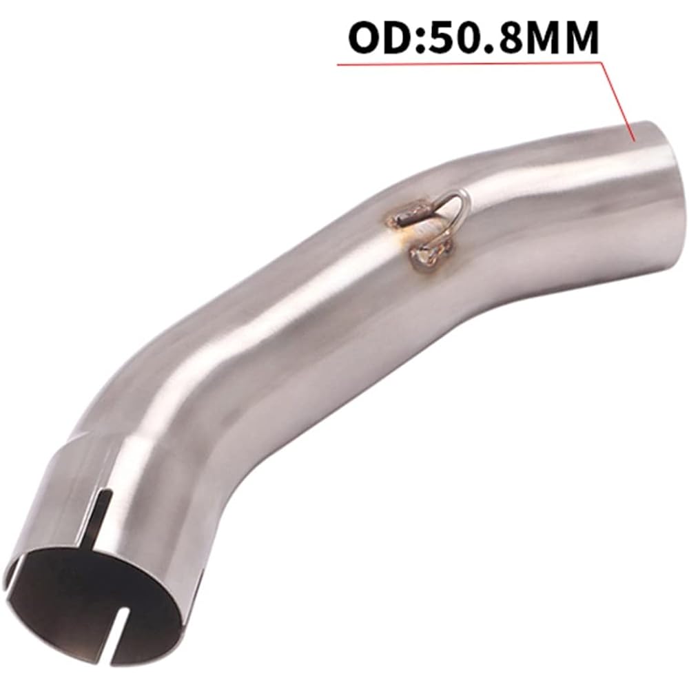 Motorcycle Husqvarna 401 Svartpilen 401 Vitpilen 125 250 2020 2021 2022 2023 Exhaust Mid Link Pipe Connection 51mm Muffler Accessories