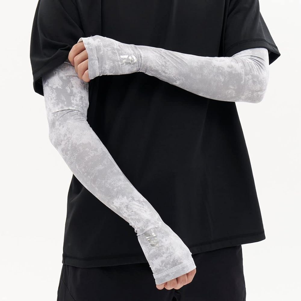 [Daiwa] Wear/Gloves Ice Dry (R) Arm Cover with Finger Slits DG-7723 S~L Various