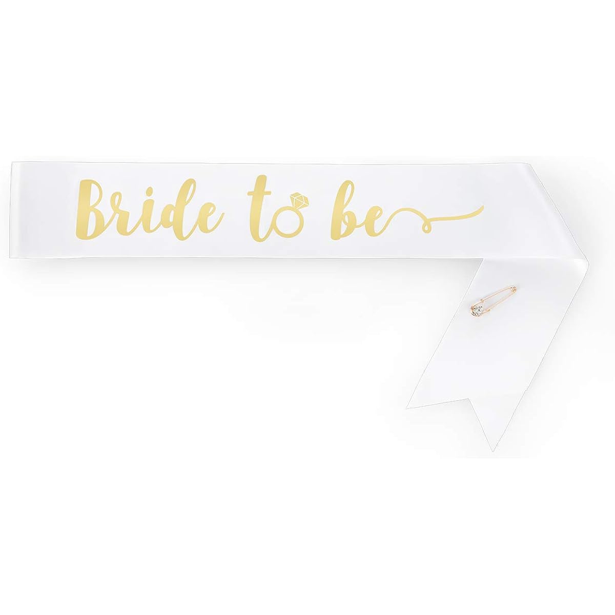 Bachelorette Party Decoration Kit Bride To Be Bridal Shower Supplies Bride Sash Rhinestone Tiara Gold & Silver Banner Veil Flash Tattoos for All Participants