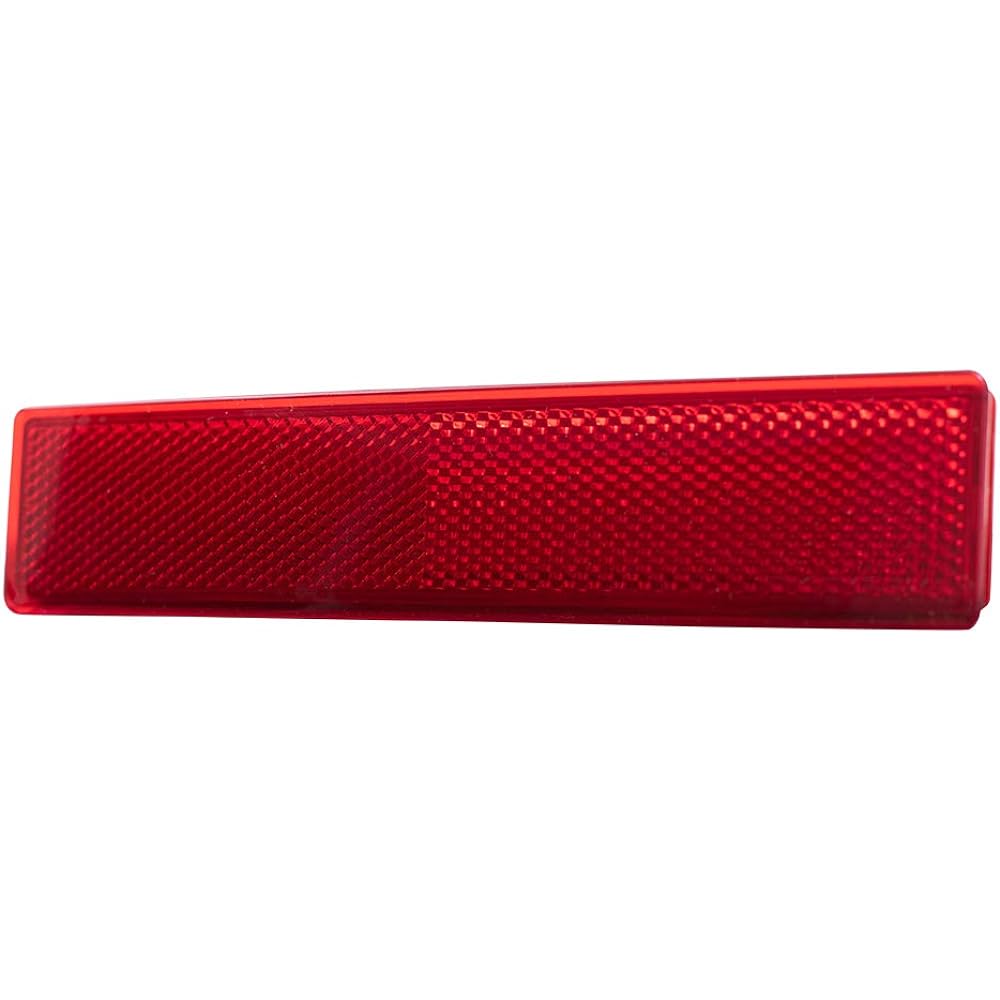 Brock Replacement Passenger Rear Bumper Reflector Signal Marker Light Lens Compatible with 06-08 Pilot 33505-S9V-A11 HO1185102