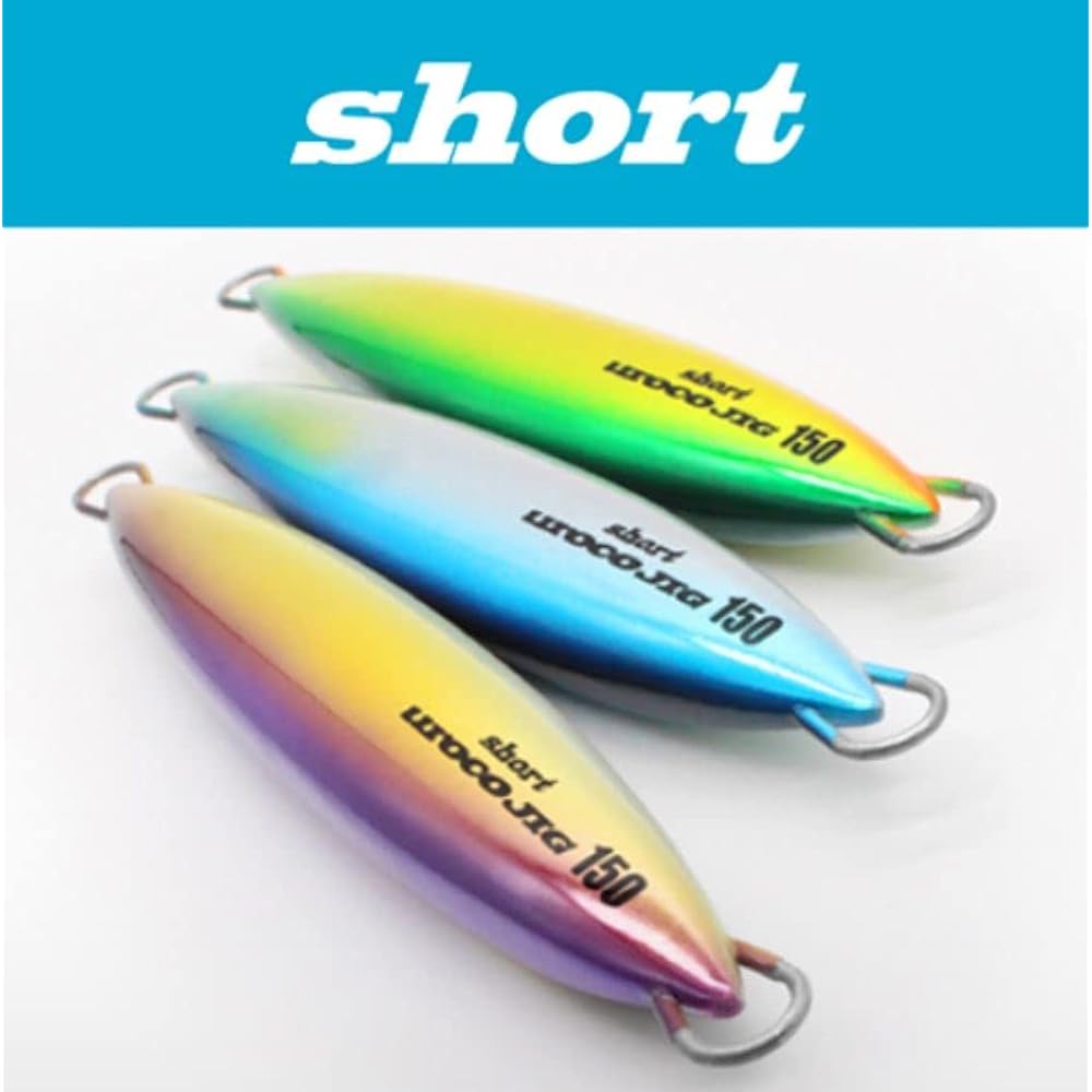 Scale jig short 150g #223G small scale pearl edge/glow dip