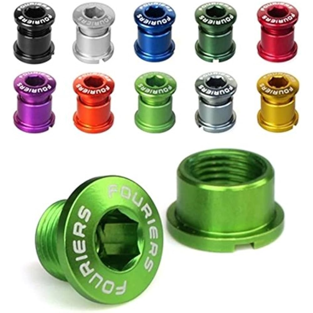 FOURIERS Single Double Chainring Bolt 5mm 7mm for MTB Road Bike