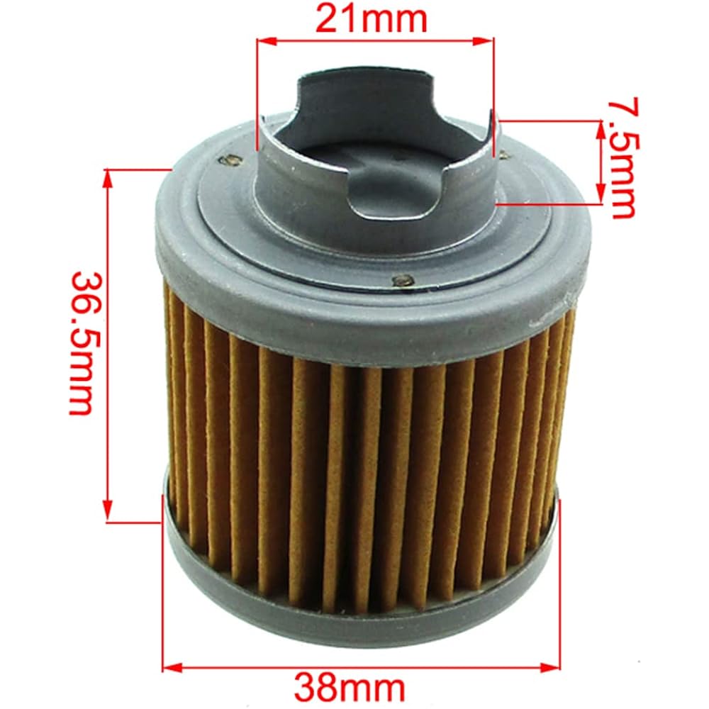 DJ-Motor Oil Filter 5 Pieces ATC125M 1986-1987 TRX125 FOURTRAX 1987-1988 CB50R DREAM 50R 2004 Minimotard Kitaco YX 2009-2010 Takegawa Daytona